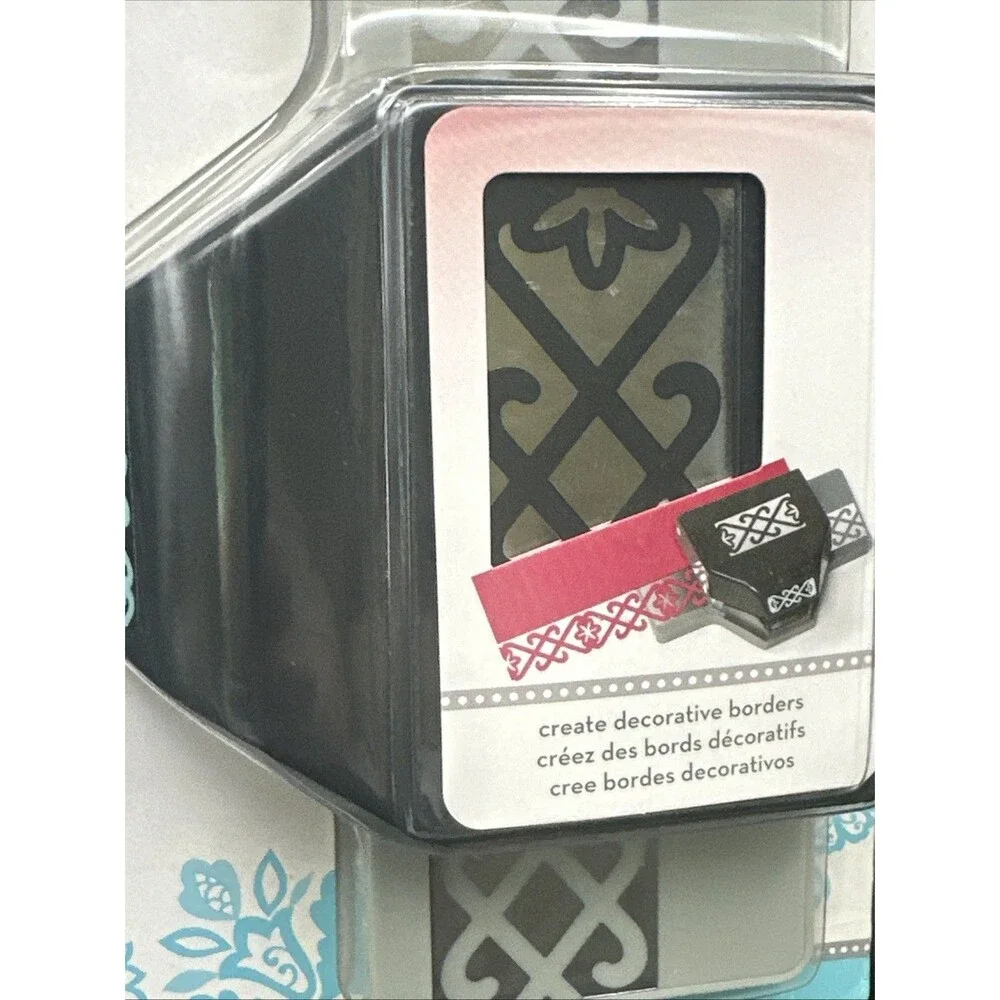 EK Tools Large Edge Punch Scroll & Flower Chain Scrapbooking Cardmaking Rare